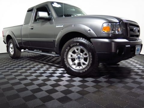 Dark Shadow Grey Metallic Ford Ranger XLT SuperCab 4x4.  Click to enlarge.