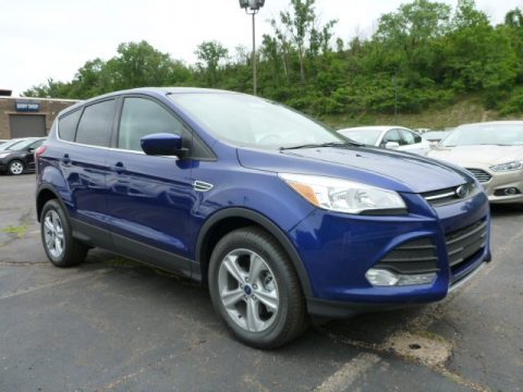 Deep Impact Blue Metallic Ford Escape SE 4WD.  Click to enlarge.