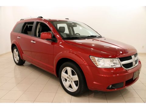 Inferno Red Crystal Pearl Dodge Journey R/T AWD.  Click to enlarge.