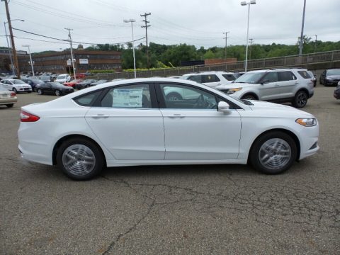 Oxford White Ford Fusion SE. Click to enlarge. Oxford White Ford Fusion SE. Click to enlarge.