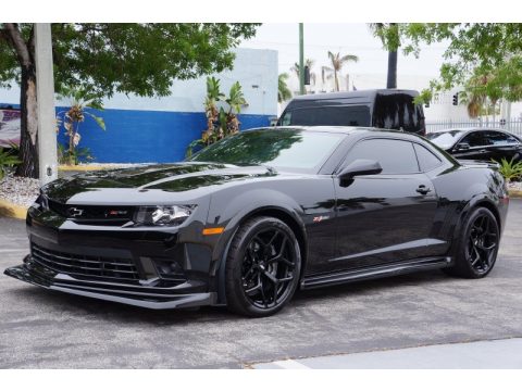 Black Chevrolet Camaro Z/28 Coupe.  Click to enlarge.