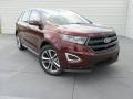 Front 3/4 View of 2015 Ford Edge Sport #1