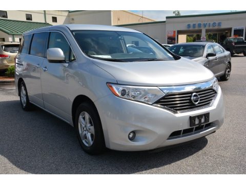 Brilliant Silver Nissan Quest 3.5 SV.  Click to enlarge.
