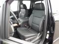 Front Seat of 2015 Chevrolet Silverado 1500 LTZ Double Cab 4x4 #13