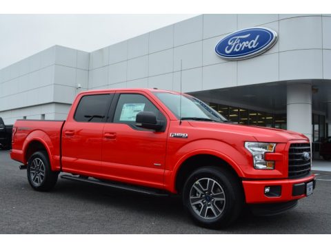 Race Red Ford F150 XLT SuperCrew.  Click to enlarge.