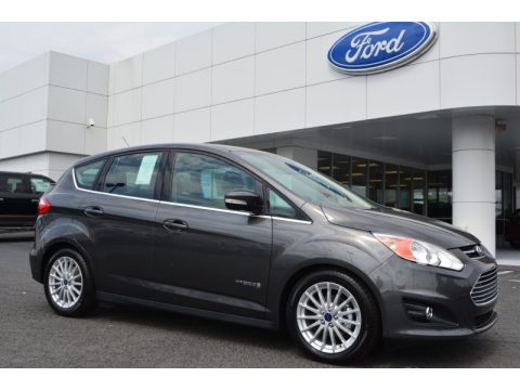 Magnetic Metallic Ford C-Max Hybrid SEL.  Click to enlarge.