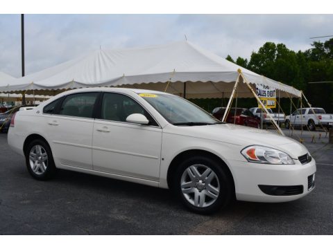 White Chevrolet Impala LT.  Click to enlarge.