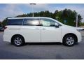  2015 Nissan Quest Pearl White #6