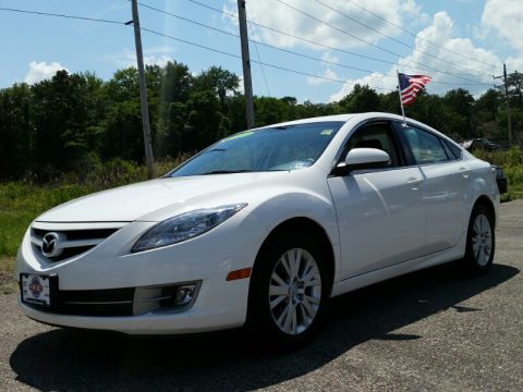 Performance White Mazda MAZDA6 i Touring Sedan. Click to enlarge. Performance White Mazda MAZDA6 i Touring Sedan. Click to enlarge.
