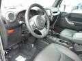  Black Interior Jeep Wrangler Unlimited #5