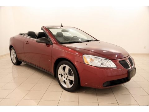 Performance Red Metallic Pontiac G6 GT Convertible.  Click to enlarge.