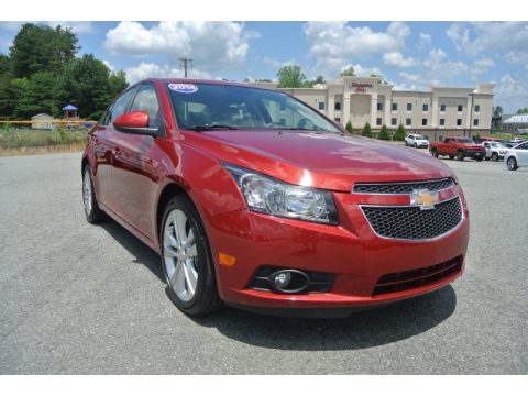 Crystal Red Tintcoat Chevrolet Cruze LTZ.  Click to enlarge.