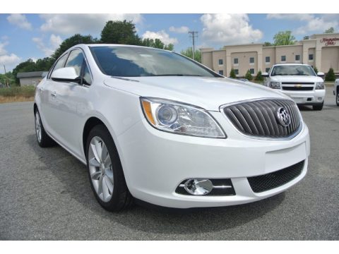 Summit White Buick Verano Leather.  Click to enlarge.