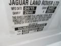 Jaguar Color Code NER Polaris White #19