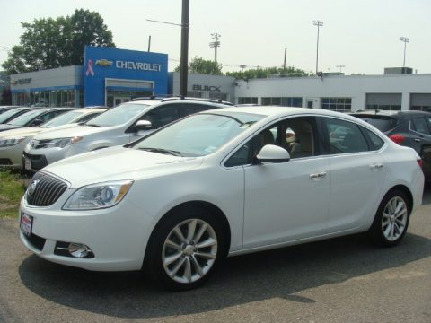Summit White Buick Verano FWD.  Click to enlarge.