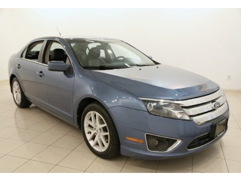 Sport Blue Metallic Ford Fusion SEL.  Click to enlarge.