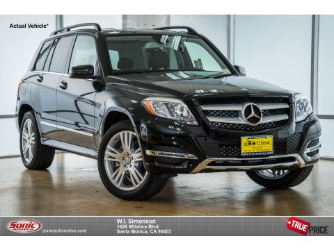 Black Mercedes-Benz GLK 250 BlueTEC 4Matic.  Click to enlarge.