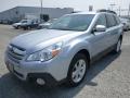 Front 3/4 View of 2014 Subaru Outback 2.5i Premium #9