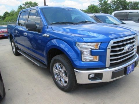 Blue Flame Metallic Ford F150 XLT SuperCrew.  Click to enlarge.