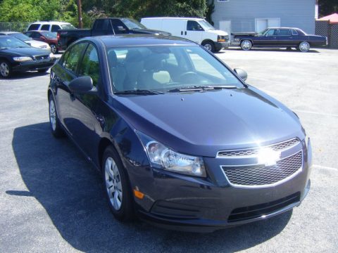 Tungsten Metallic Chevrolet Cruze LS.  Click to enlarge.