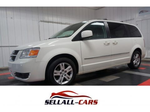 Stone White Dodge Grand Caravan SXT Crew.  Click to enlarge.