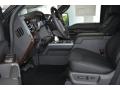  2016 Ford F350 Super Duty Black Interior #9
