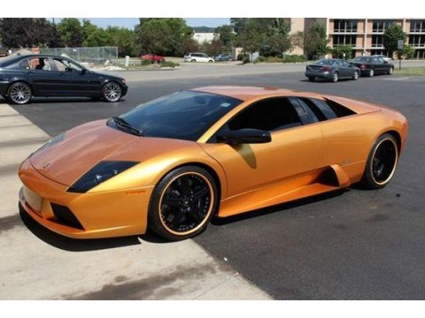 Oro Adonis (Gold) Lamborghini Murcielago Coupe.  Click to enlarge.