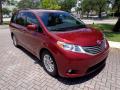 Front 3/4 View of 2015 Toyota Sienna XLE #13