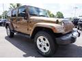 Front 3/4 View of 2015 Jeep Wrangler Unlimited Sahara 4x4 #4