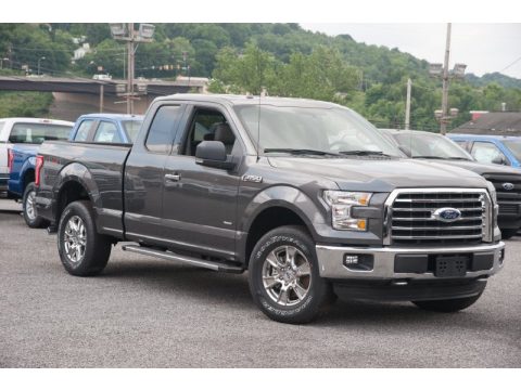 Magnetic Metallic Ford F150 XLT SuperCab 4x4.  Click to enlarge.