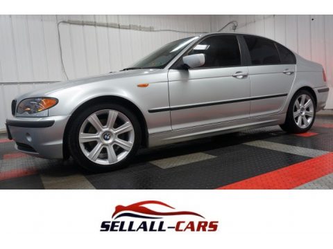 Titanium Silver Metallic BMW 3 Series 325i Sedan.  Click to enlarge.