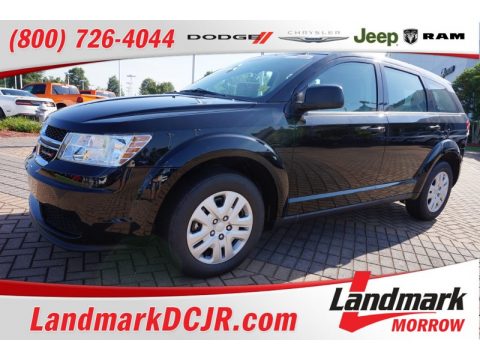 Pitch Black Dodge Journey American Value Package.  Click to enlarge.