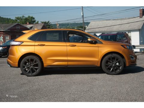 Electric Spice Metallic Ford Edge Sport AWD.  Click to enlarge.