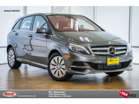 Mountain Grey Metallic Mercedes-Benz B Electric Drive.  Click to enlarge.