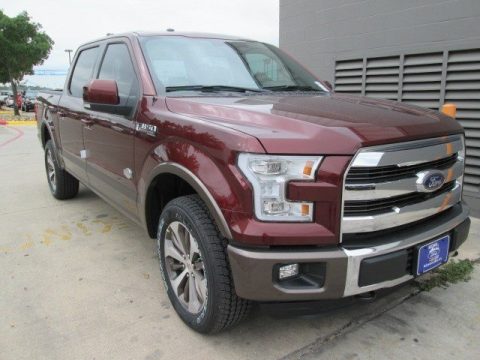 Bronze Fire Metallic Ford F150 King Ranch SuperCrew 4x4.  Click to enlarge.