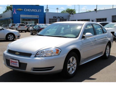 Silver Ice Metallic Chevrolet Impala LS.  Click to enlarge.