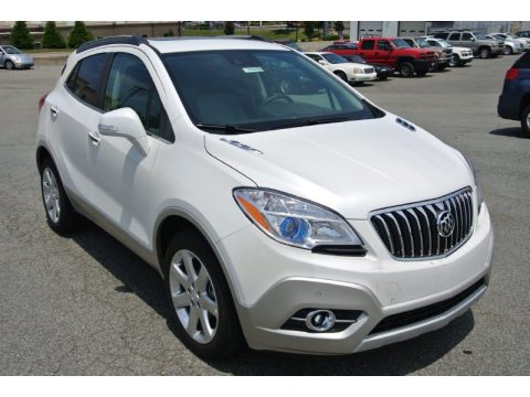 White Pearl Tricoat Buick Encore Premium.  Click to enlarge.