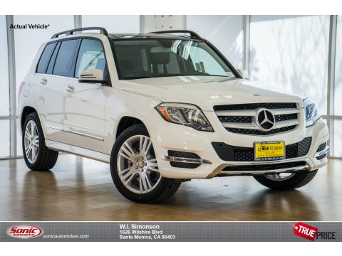 Polar White Mercedes-Benz GLK 350 4Matic.  Click to enlarge.