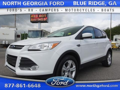 Oxford White Ford Escape SE.  Click to enlarge.