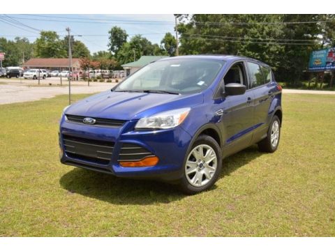 Deep Impact Blue Metallic Ford Escape S.  Click to enlarge.