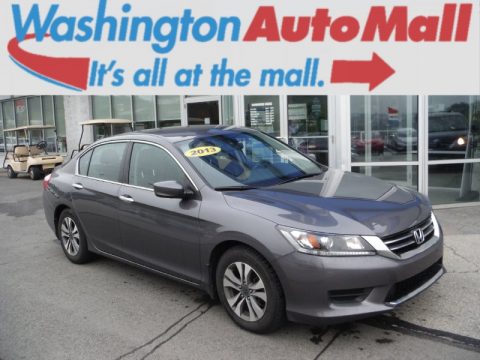 Modern Steel Metallic Honda Accord LX Sedan.  Click to enlarge.