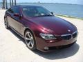 Front 3/4 View of 2008 BMW 6 Series 650i Coupe #1