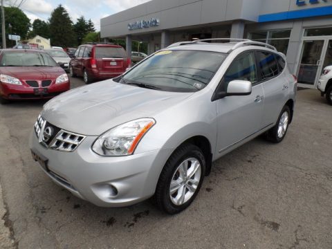 Brilliant Silver Nissan Rogue SV AWD. Click to enlarge. Brilliant Silver Nissan Rogue SV AWD. Click to enlarge.