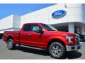 Front 3/4 View of 2015 Ford F150 XLT SuperCab 4x4 #1