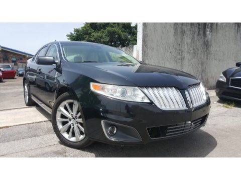 Tuxedo Black Metallic Lincoln MKS AWD Sedan.  Click to enlarge.