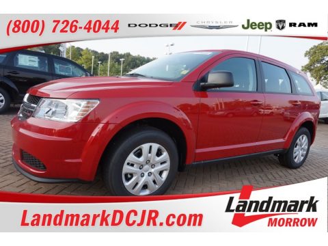 Redline 2 Coat Pearl Dodge Journey American Value Package.  Click to enlarge.