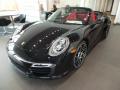 Front 3/4 View of 2015 Porsche 911 Turbo S Cabriolet #3