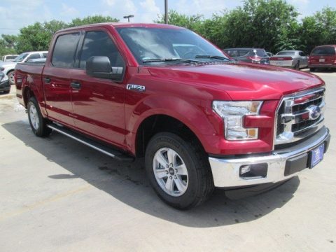 Ruby Red Metallic Ford F150 XLT SuperCrew.  Click to enlarge.