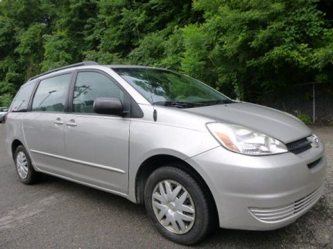 Silver Shadow Pearl Toyota Sienna CE.  Click to enlarge.