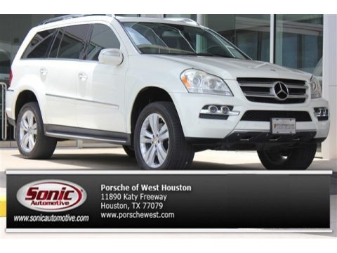 Arctic White Mercedes-Benz GL 450 4Matic.  Click to enlarge.